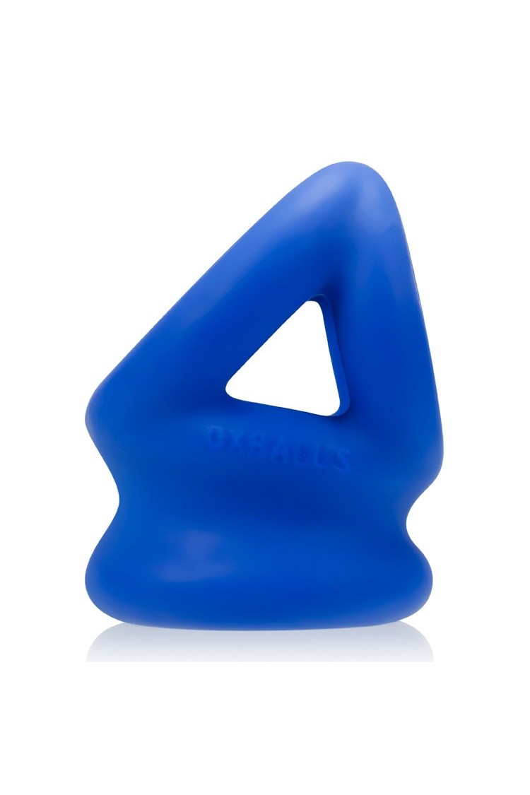 Rozciągacz jąder Tri-Squeeze Cocksling and Ballstretcher Oxballs niebieski