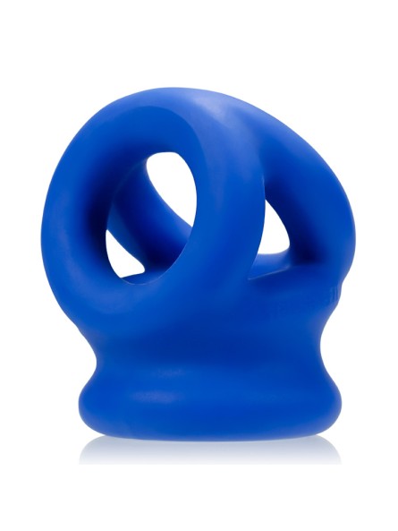 Rozciągacz jąder Tri-Squeeze Cocksling and Ballstretcher Oxballs niebieski