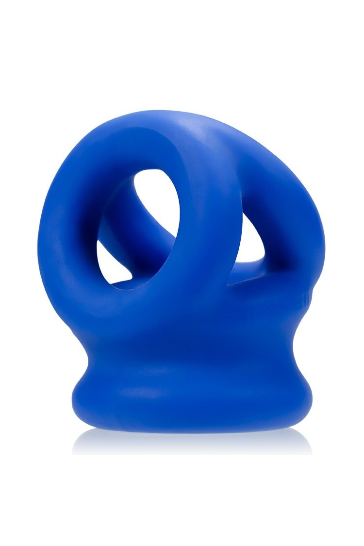 Rozciągacz jąder Tri-Squeeze Cocksling and Ballstretcher Oxballs niebieski