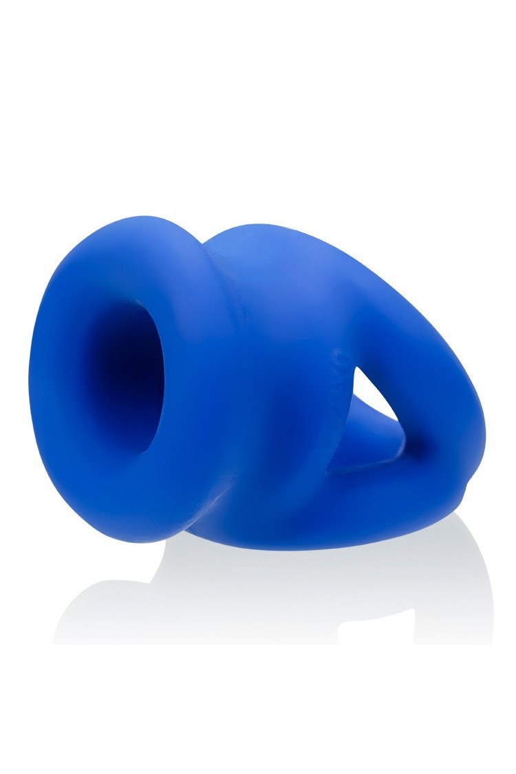 Rozciągacz jąder Tri-Squeeze Cocksling and Ballstretcher Oxballs niebieski