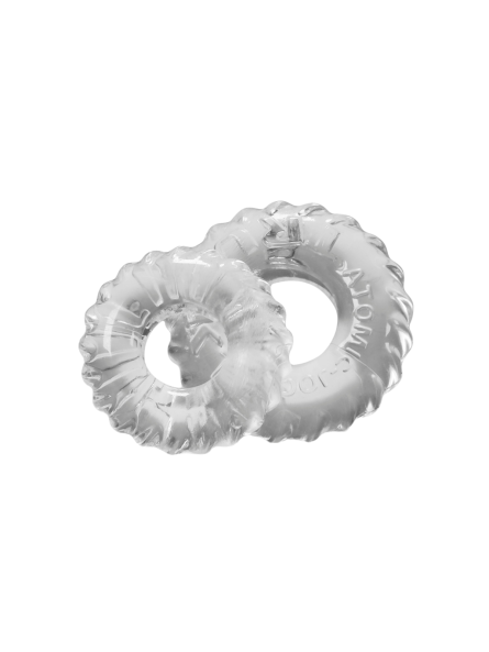 Pierścienie Erekcyjne Truckt Cockring 2 Pcs Clear Oxballs