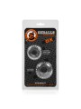 Pierścienie Erekcyjne Truckt Cockring 2 Pcs Clear Oxballs