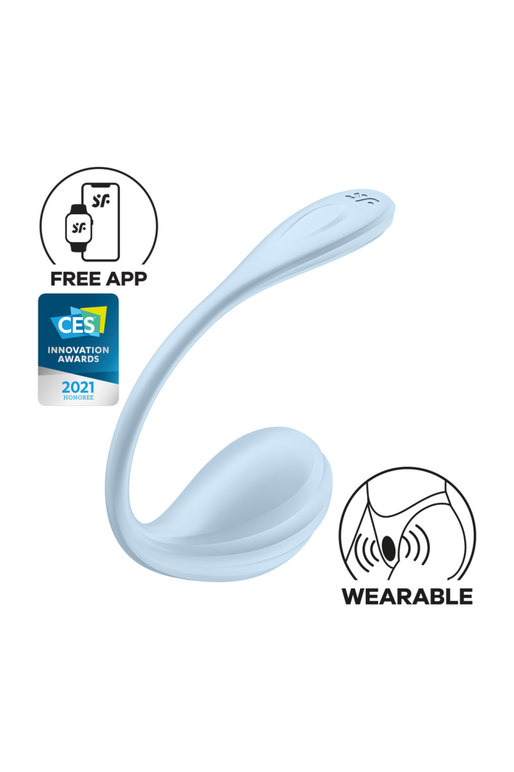 Wibrujące Jajeczko Smooth Petal Connect App Satisfyer