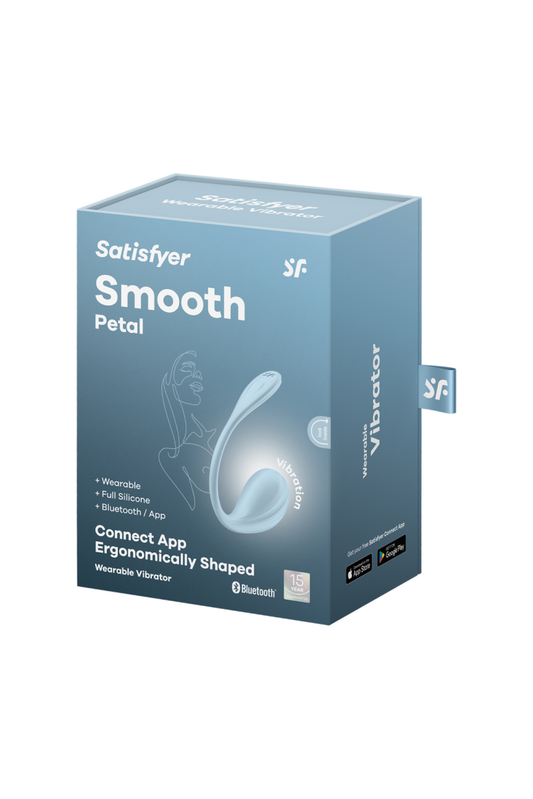 Wibrujące Jajeczko Smooth Petal Connect App Satisfyer