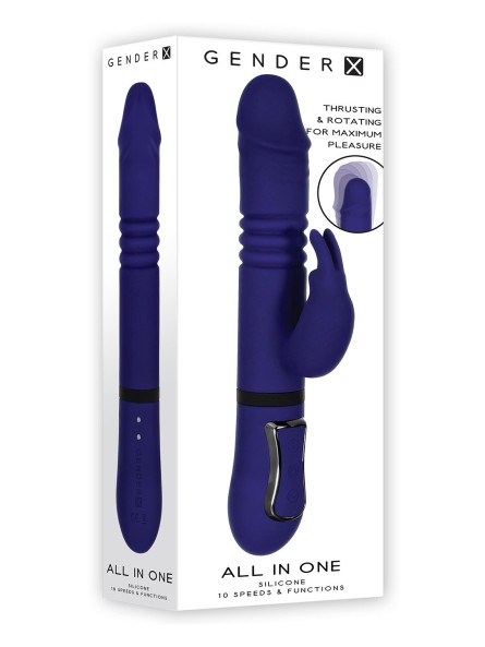 Wibrator Króliczek All In One Gender X