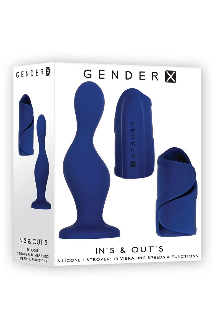 Zestaw Dildo I Masturbator In'S & Out'S Gender X