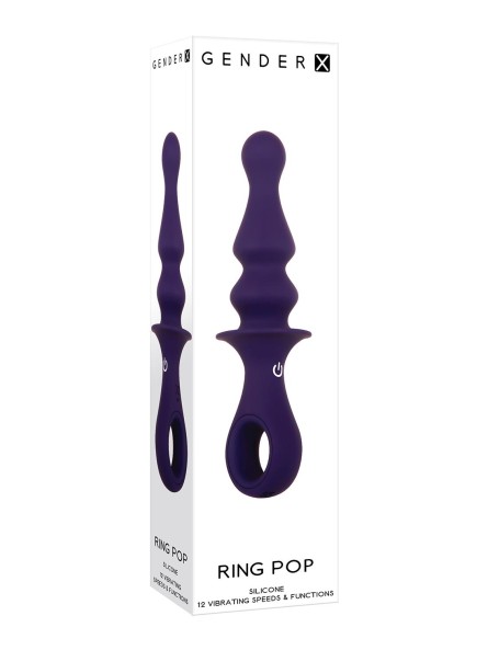 Wibrator Analny Ring Pop Gender X