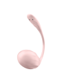 Wibrujące Jajeczko Ribbed Petal Connect App Rose Satisfyer
