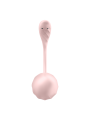 Wibrujące Jajeczko Ribbed Petal Connect App Rose Satisfyer