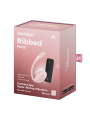 Wibrujące Jajeczko Ribbed Petal Connect App Rose Satisfyer