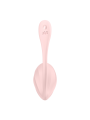 Wibrujące Jajeczko Ribbed Petal Connect App Rose Satisfyer