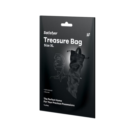 Worek Przeciwkurzowy Treasure Bag Xl Black Satisfyer