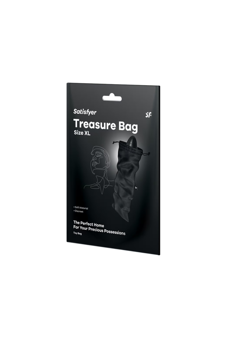 Worek Przeciwkurzowy Treasure Bag Xl Black Satisfyer