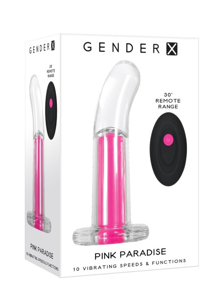Wibrator Analny Pink Paradise Gender X