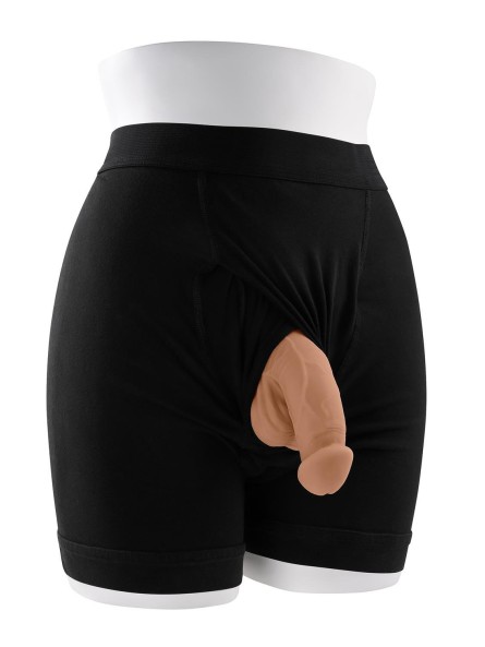 Fantom Penisa 4 Inch Packer Mocca Flesh Gender X
