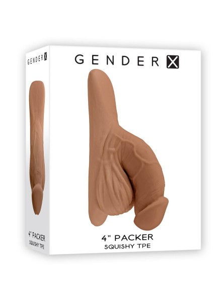 Fantom Penisa 4 Inch Packer Mocca Flesh Gender X