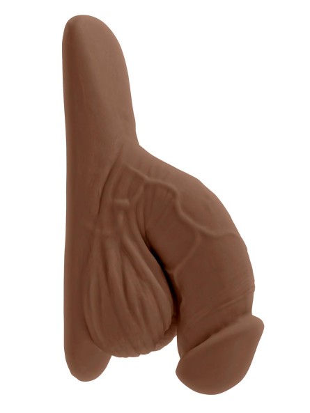 Fantom Penisa 4 Inch Packer Dark Flesh Gender X