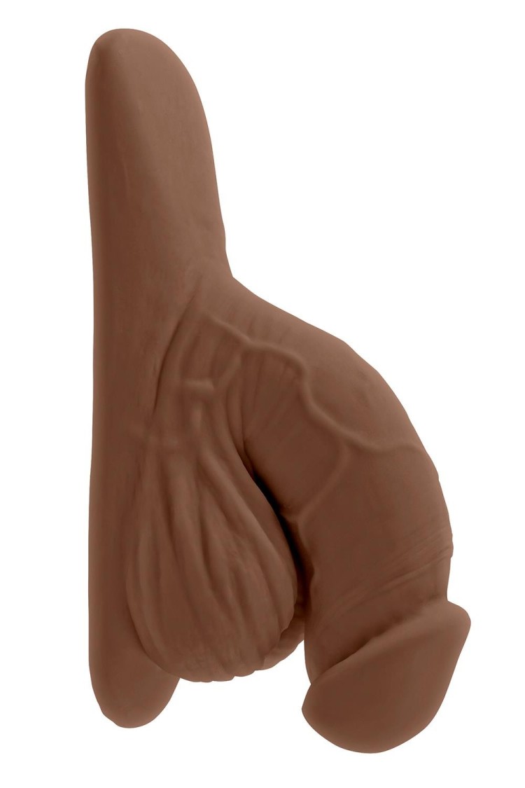 Fantom Penisa 4 Inch Packer Dark Flesh Gender X