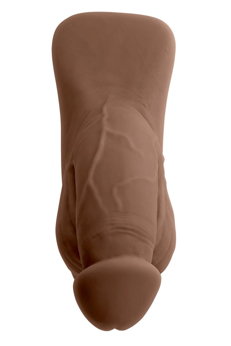 Fantom Penisa 4 Inch Packer Dark Flesh Gender X