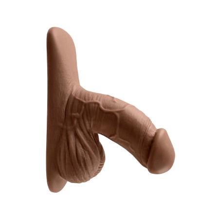 Fantom Penisa 4 Inch Silicone Packer Dark Gender X