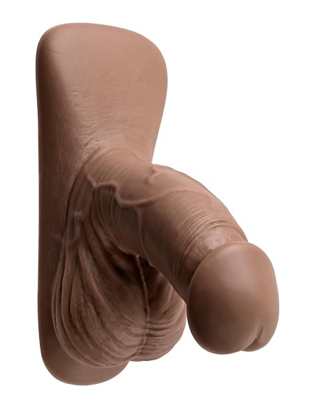 Fantom Penisa 4 Inch Silicone Packer Dark Gender X
