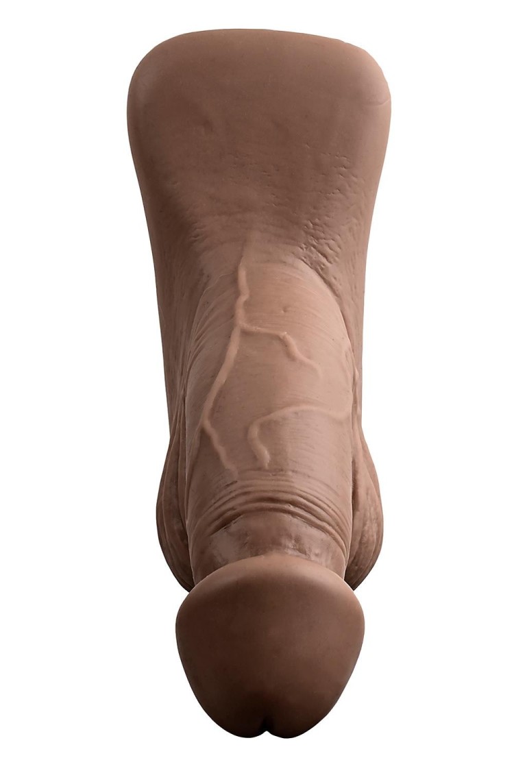 Fantom Penisa 4 Inch Silicone Packer Dark Gender X