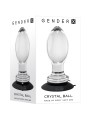Korek Analny Crystal Ball Clear Gender X