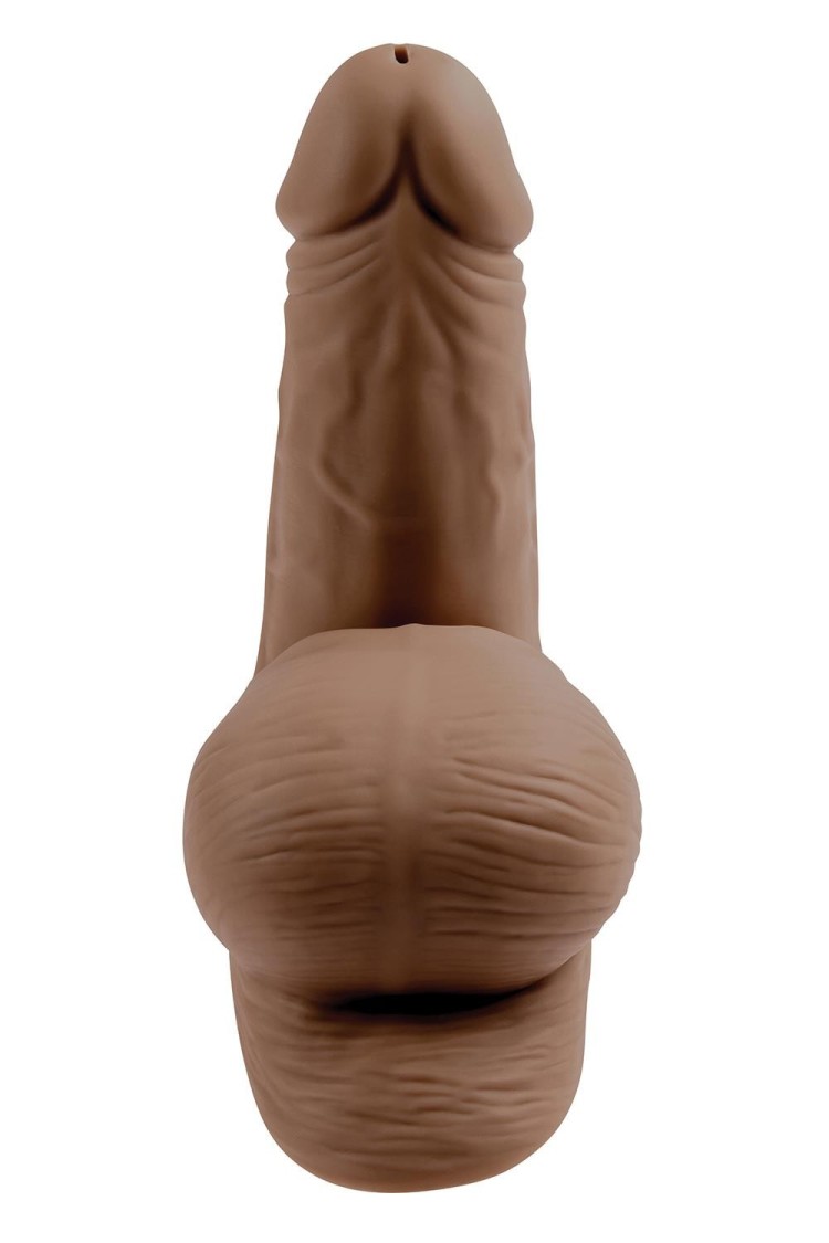 Fantom Penisa Stand To Pee Silicone Dark Flesh Gender X