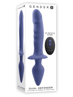 Podwójny Wibrator Dual Defender Gender X