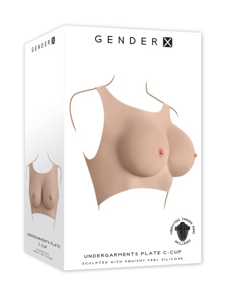 Fantom Piersi Undergarments Plate C-Cup Light Gender X
