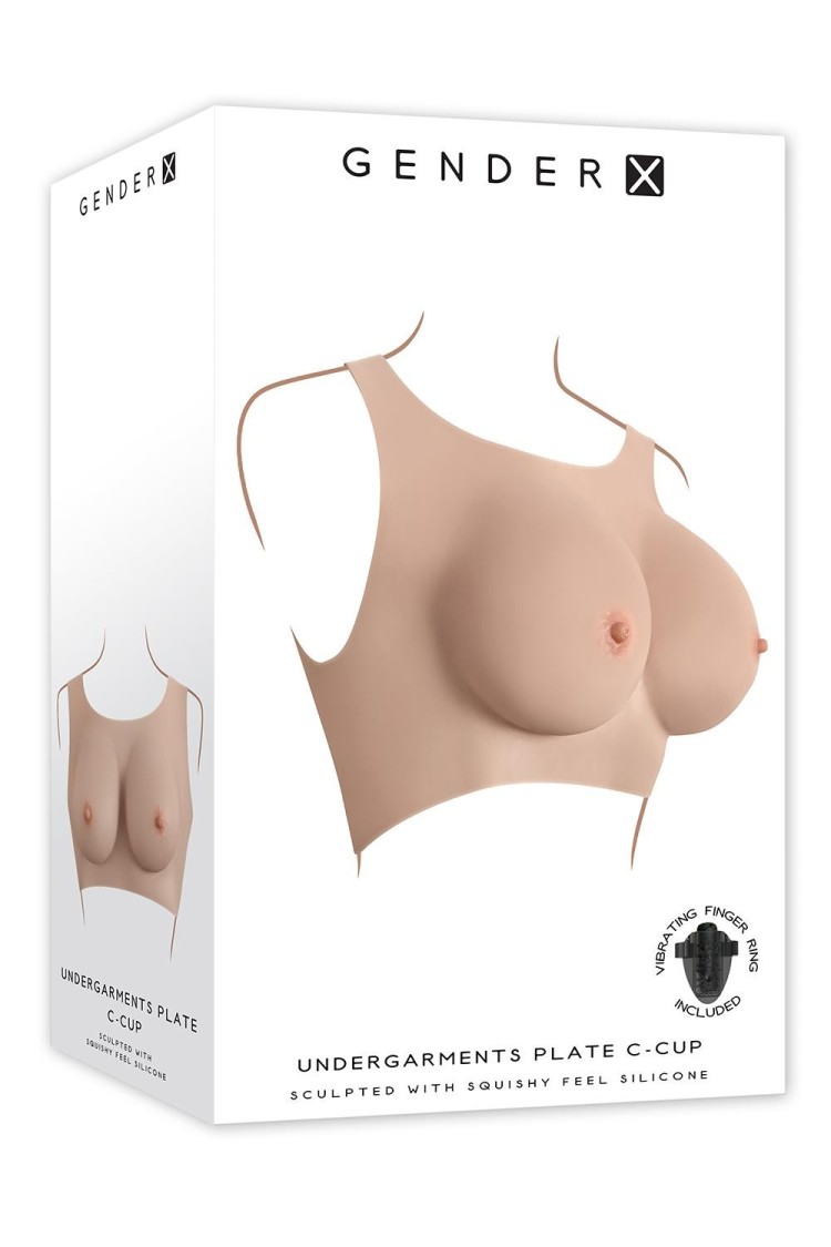 Fantom Piersi Undergarments Plate C-Cup Light Gender X