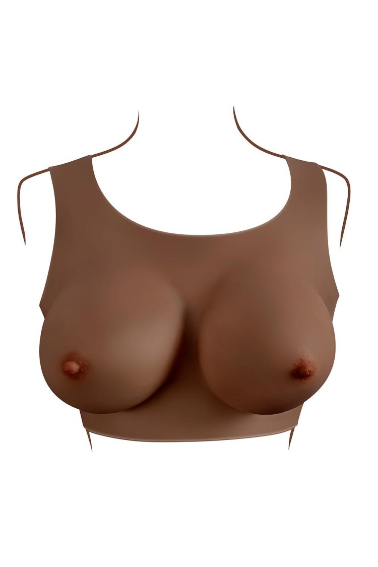 Fantom Piersi Undergarments Plate D-Cup Dark Gender X
