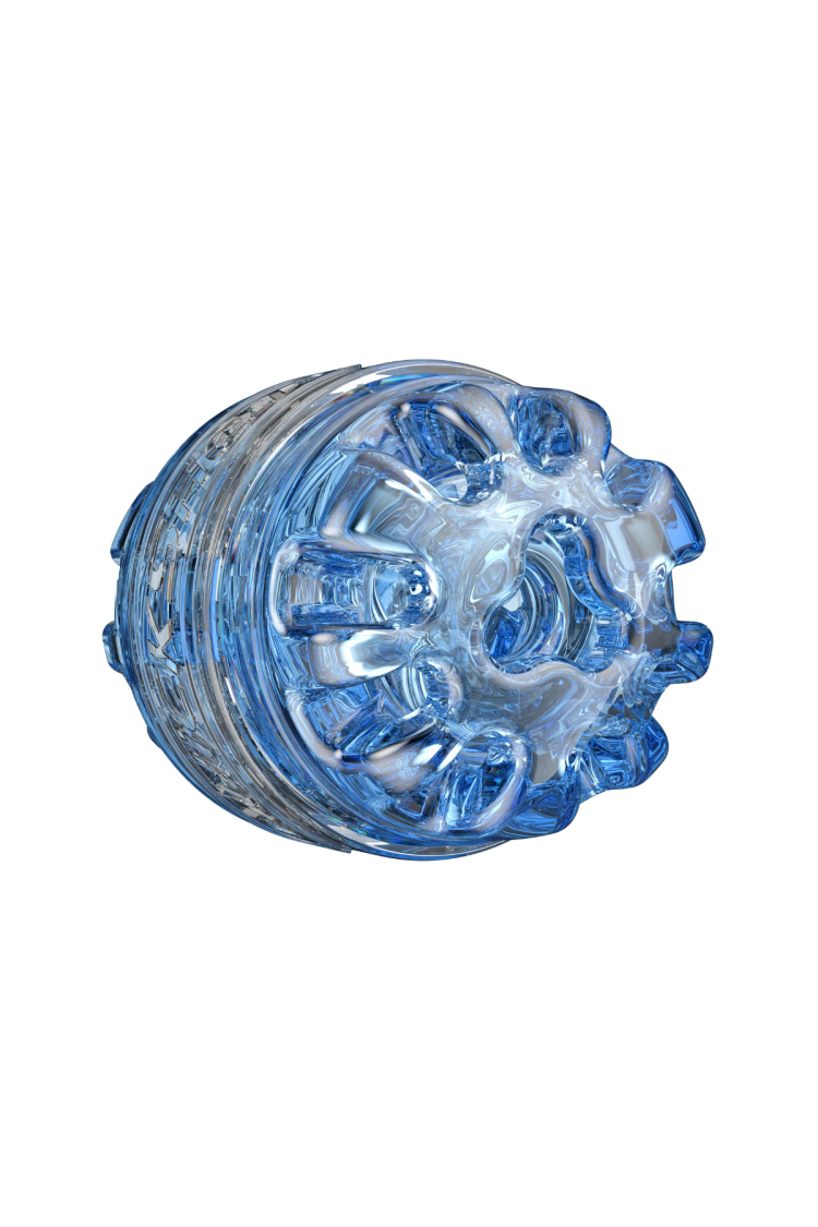 Masturbator The Quickshot Turbo Blue Ice Fleshlight