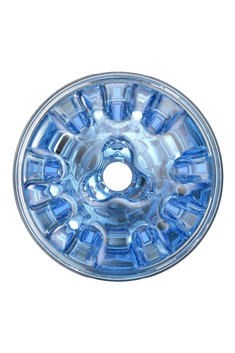 Masturbator The Quickshot Turbo Blue Ice Fleshlight