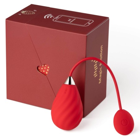 Jajeczko Wibrujące Sundae Magic Motion czerwone