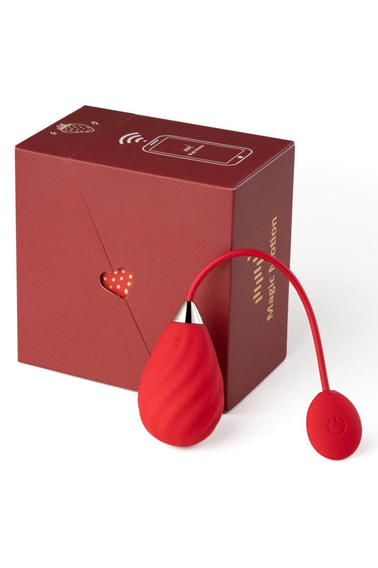 Jajeczko Wibrujące Sundae Magic Motion czerwone