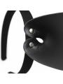 Uszy Kota Vegan Leather Cat Ears Black/Silver Kinky Diva