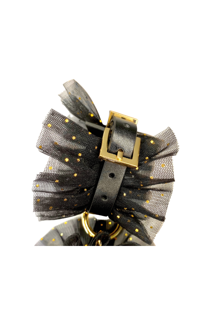 Kajdanki Wrist Cuffs Vegan Leather Kinky Diva
