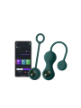 Kulki Do Ćwiczeń Mięśni Kegla Crystal Duo Green Magic Motion