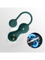 Kulki Do Ćwiczeń Mięśni Kegla Crystal Duo Green Magic Motion