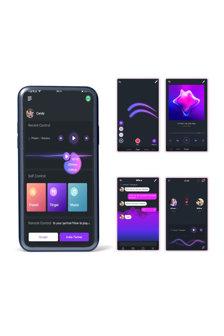 Pierścień Erekcyjny Rise Smart Cockring Czarny Magic Motion