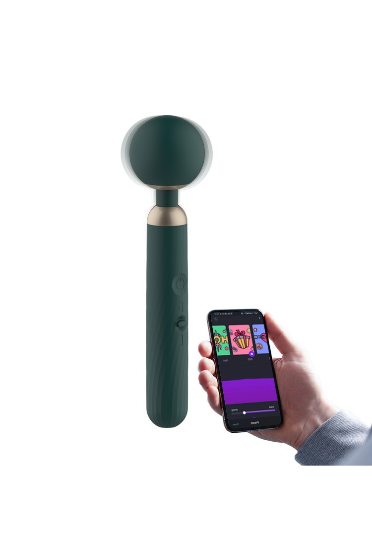 Wibrator Różdżka Sterowana Aplikacją Zenith Magic Motion