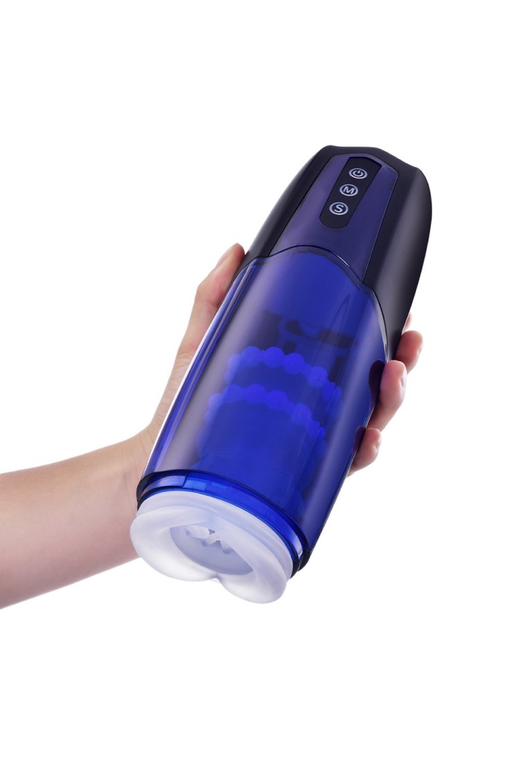 Masturbator Sterowany Aplikacją Xone Blue Magic Motion