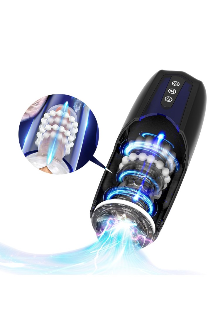 Masturbator Sterowany Aplikacją Xone Blue Magic Motion