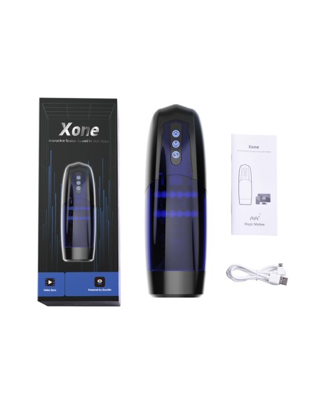 Masturbator Sterowany Aplikacją Xone Blue Magic Motion