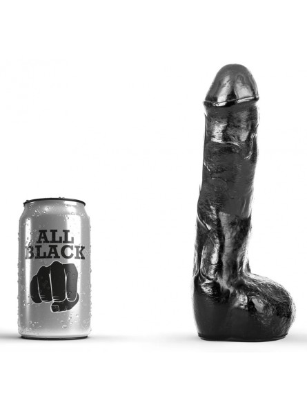 Dildo AB12 Keith 17 x 4.5cm All Black