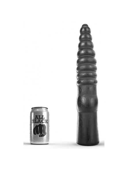 Dildo AB20 Drainer 26 x 7cm All Black