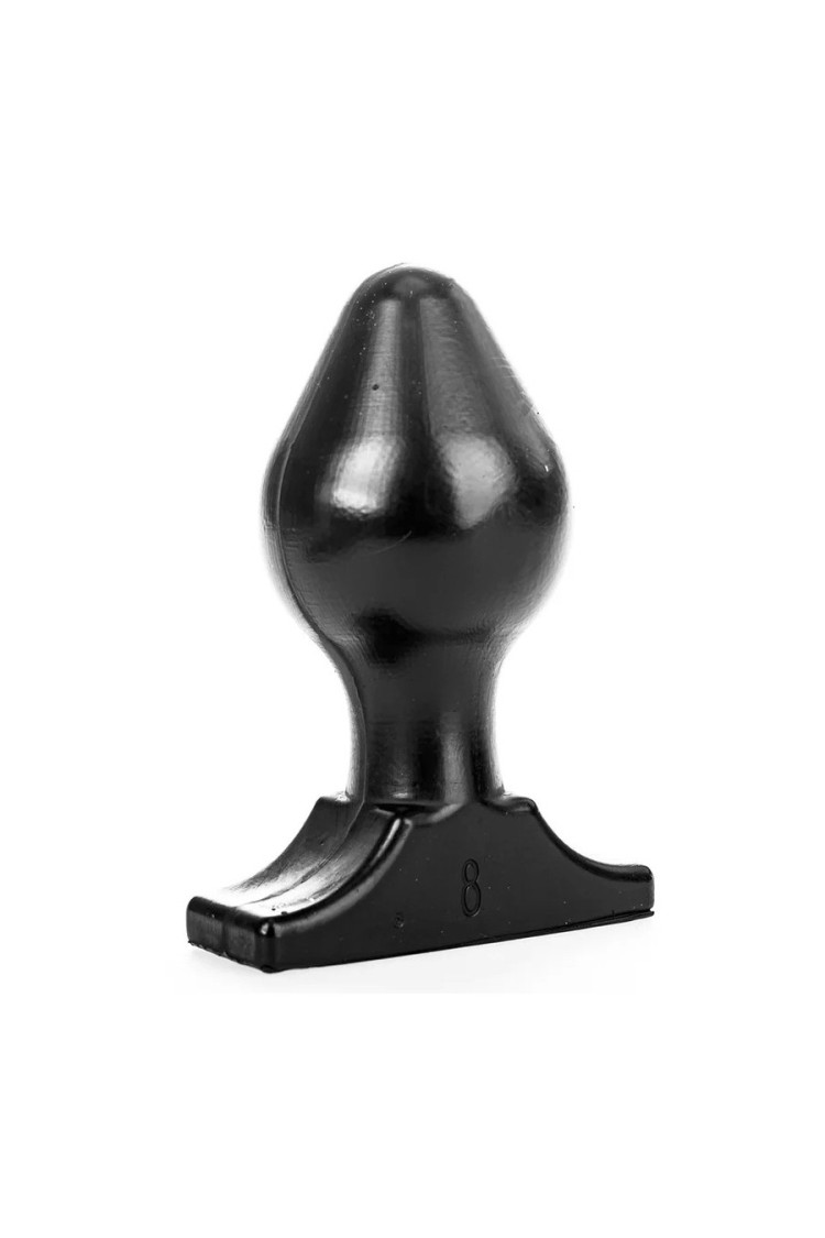 Korek analny AB72 Kevin Butt Plug 16 x 8cm All Black
