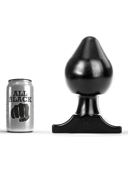Korek analny AB75 Gijs Butt Plug 19 x 11cm All Black