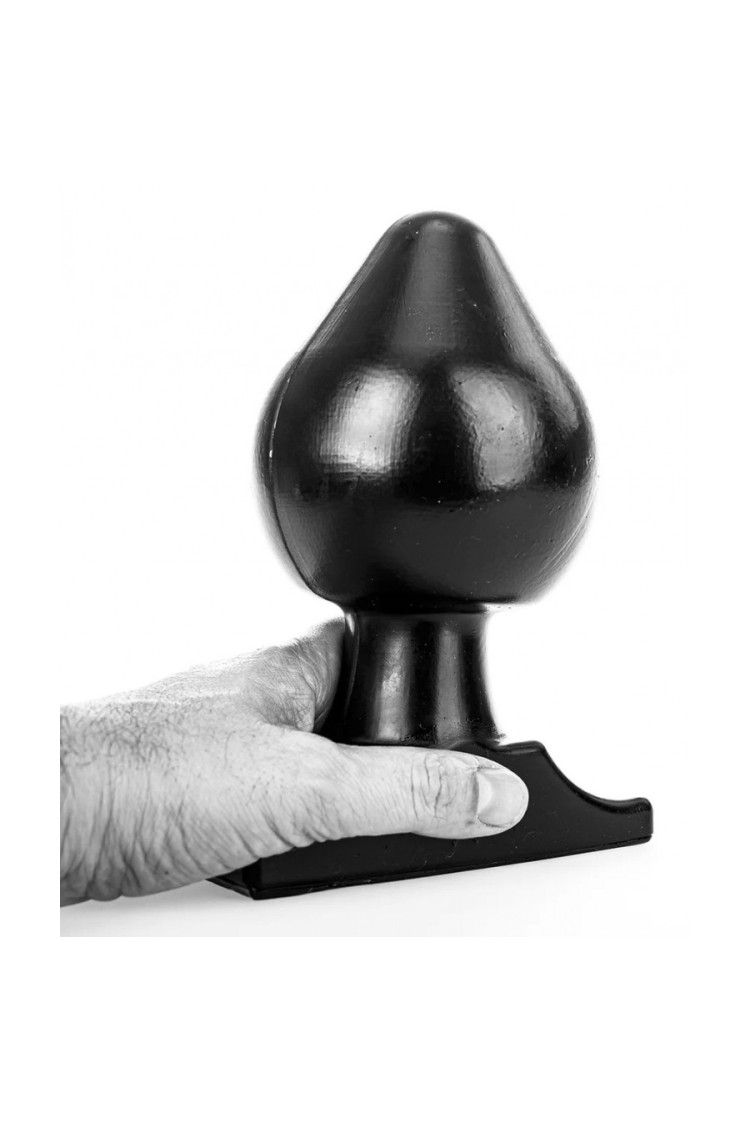 Korek analny AB75 Gijs Butt Plug 19 x 11cm All Black
